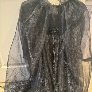 Black Sheer Spider Web Cape & Dress
Costumes
